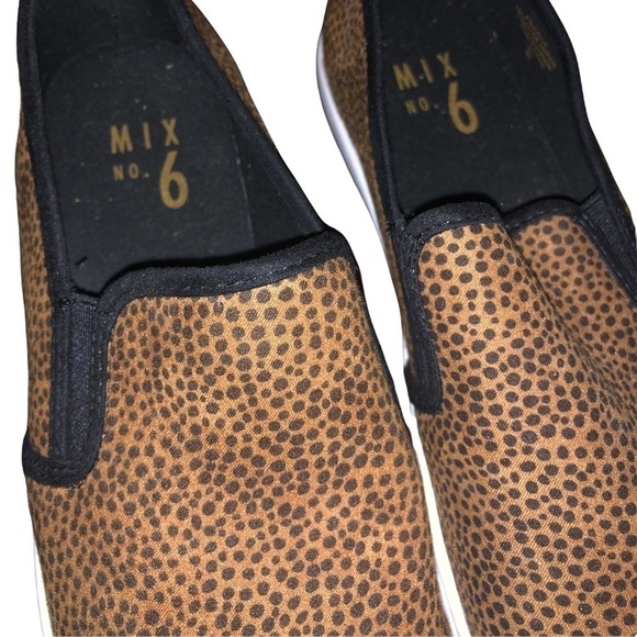 Cheetah print slipon sneakers women size 8 new - Picture 2 of 8